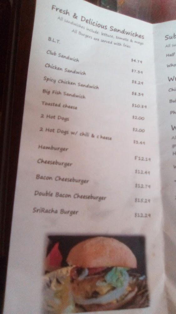 BJ's Family Restaurant Menu image 2