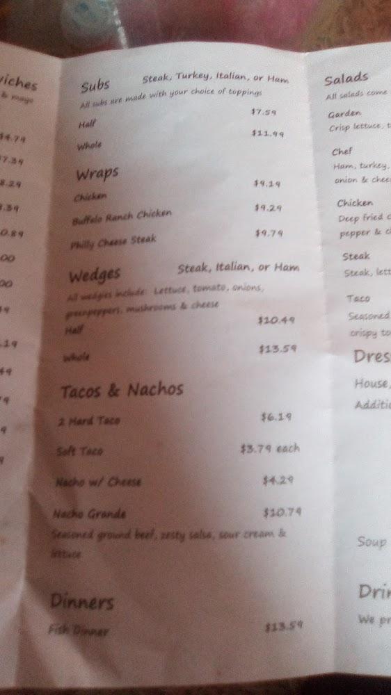 BJ's Family Restaurant Menu image 4